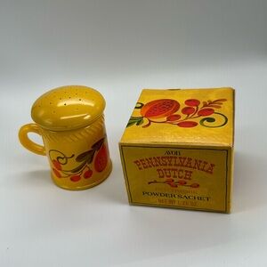 Vintage Avon Pennsylvania Dutch powder sachet